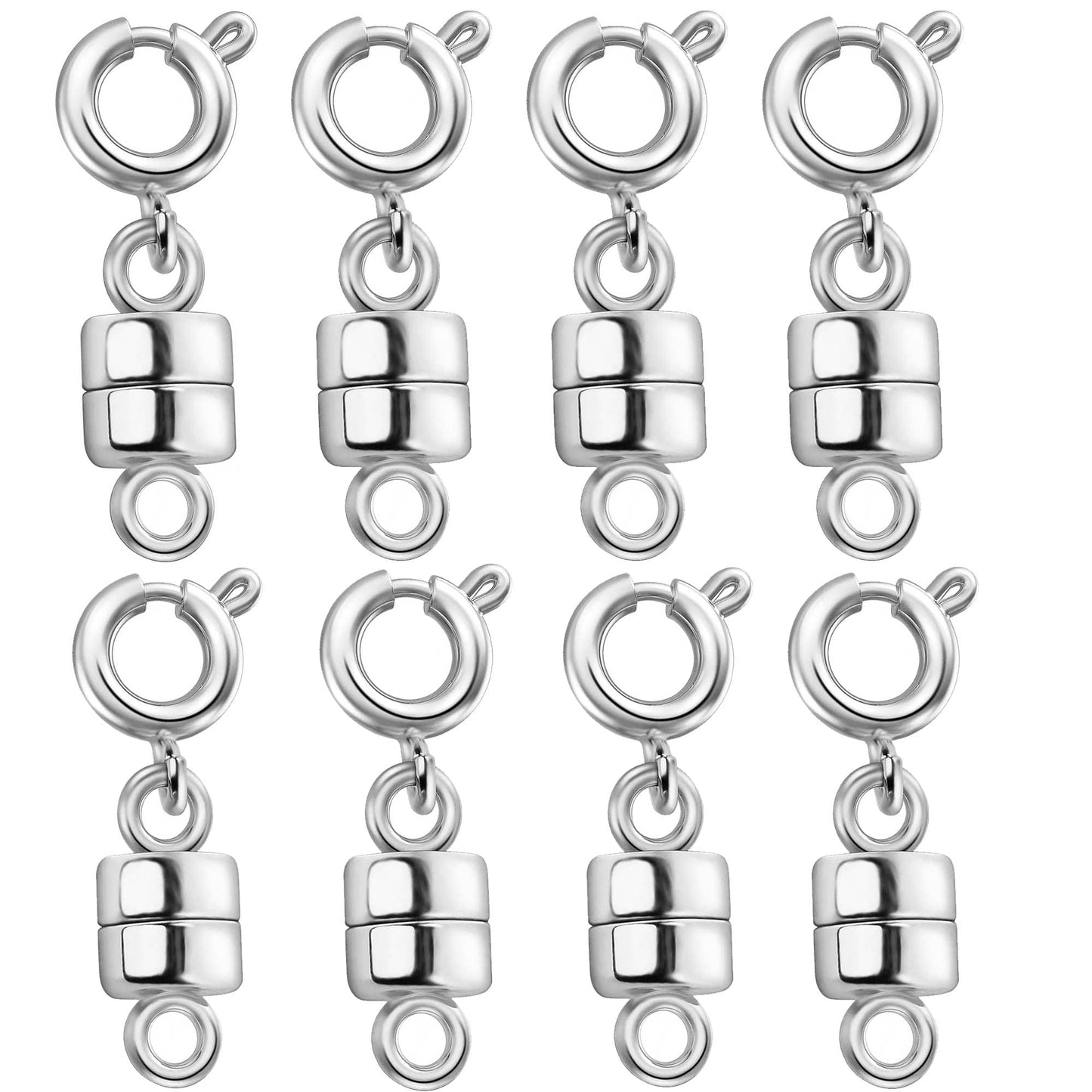 Dailyacc Necklace Clasps and Closures - Safety 14 K Gold and Silver Jewelry Converters for Bracelets Chain Extender