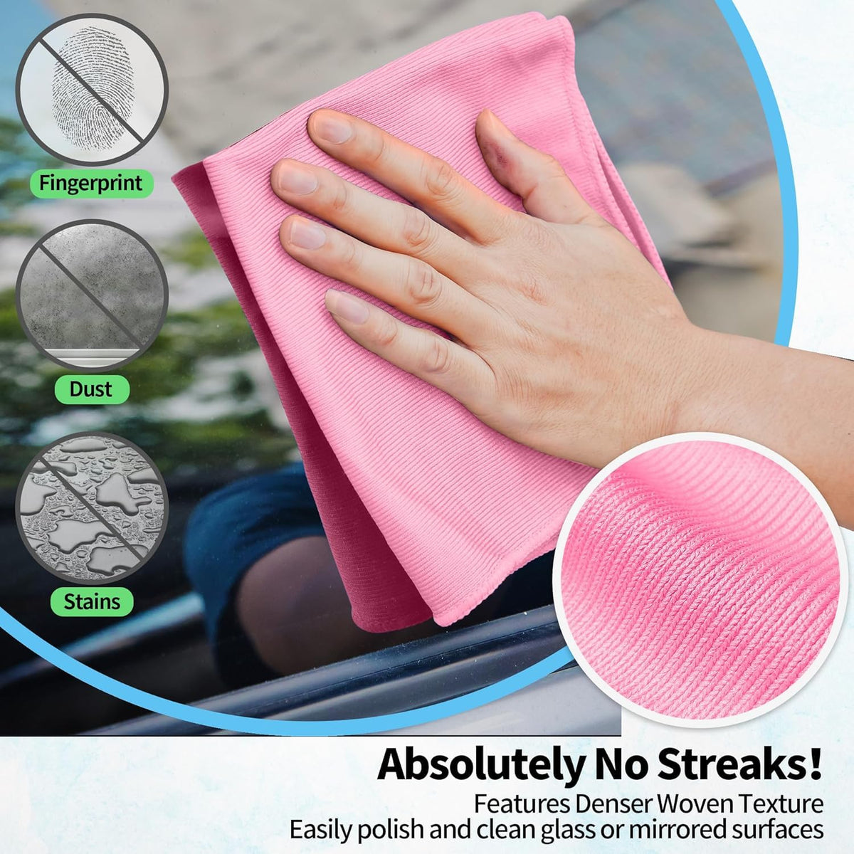 Microfiber Cleaning Cloth (6 Count)