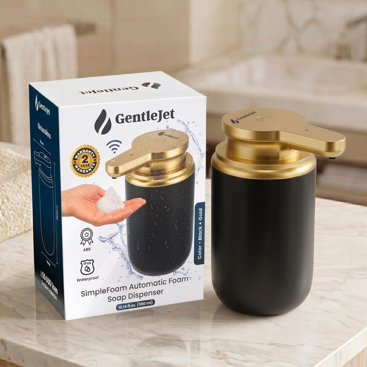 SimpleFoam Automatic Foaming Soap Dispenser Touchless Sensor