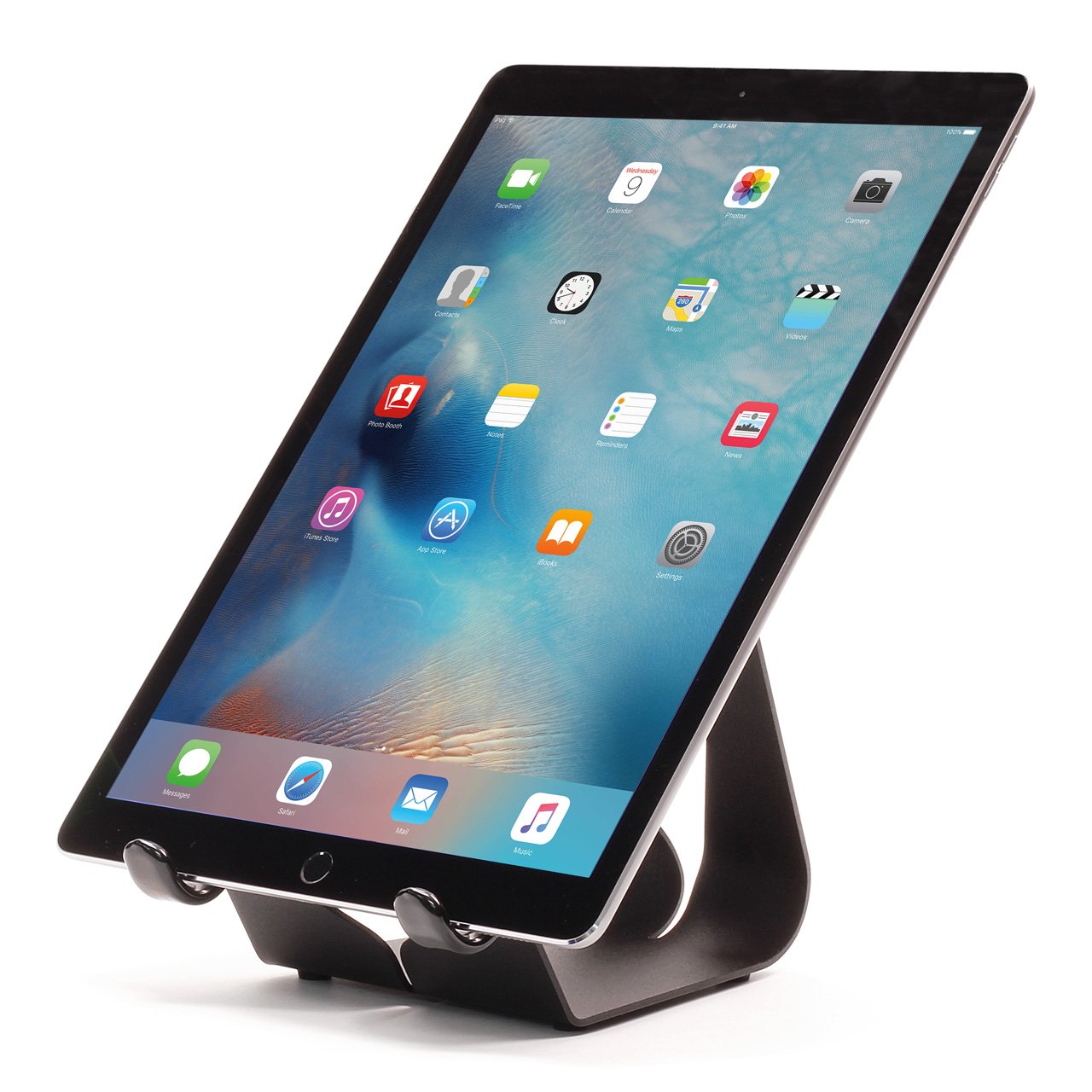 Thought Out Simplex Steel Stand Black - Made in USA - Compatible with Apple iPad