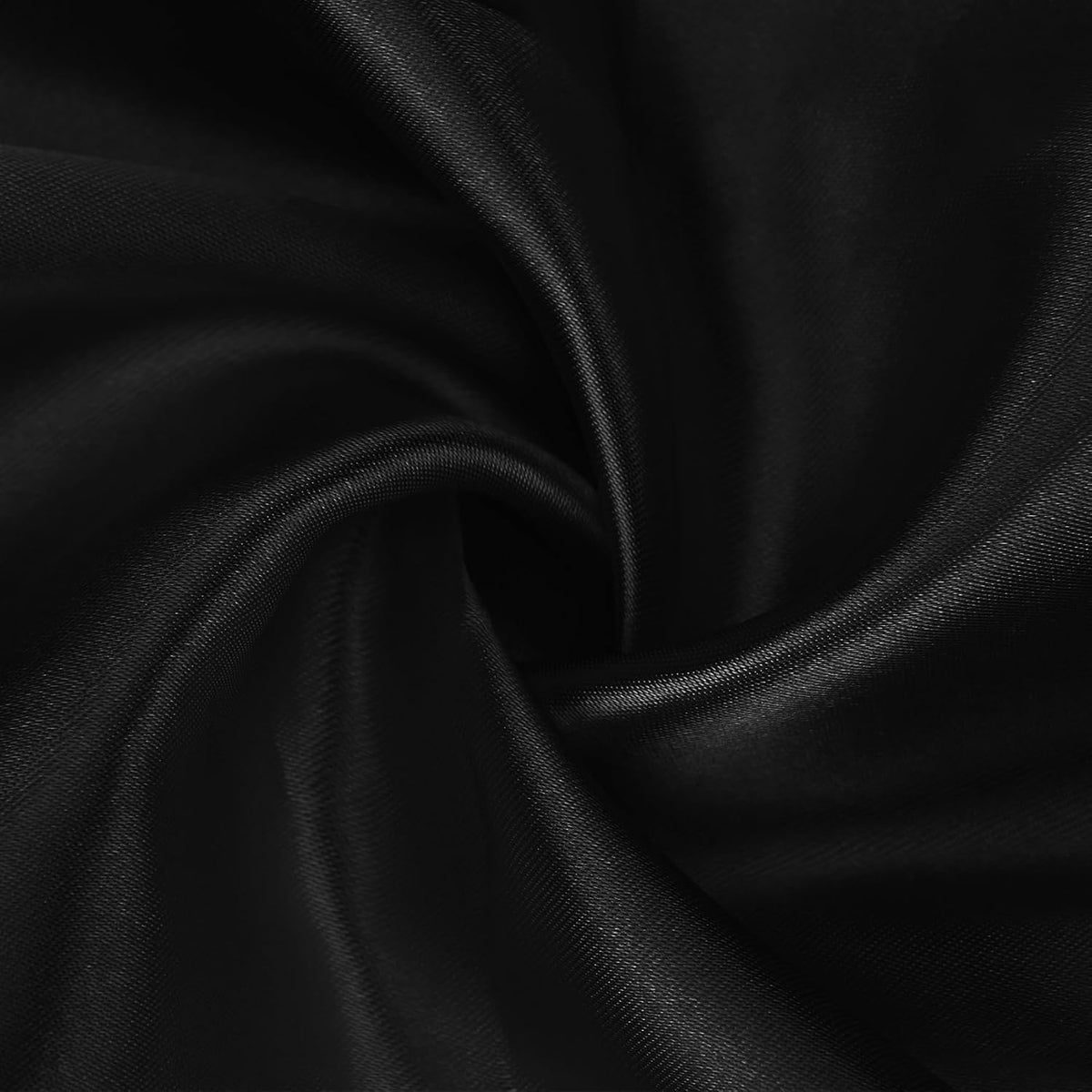 Bailarina 120 Pack Black Satin Napkins,17x17 Inches Wedding Napkins Square Soft Silky Table Napkins Bulk Decorative Elegant Cloth Napkin for Party Decoration, Banquet,Wedding,Graduation