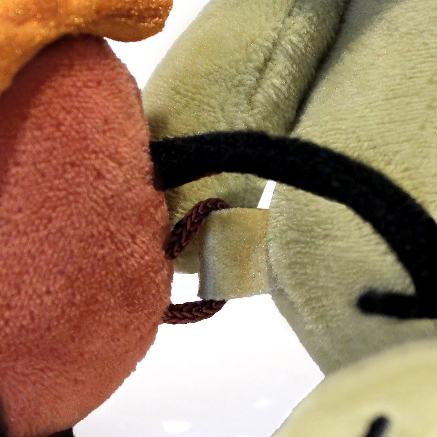 YOTTOY Mo Willems’ Collection/Zoom Squirrel & Acorn Soft Stuffed Plush Toy Pair- 8” & 3” Sitting