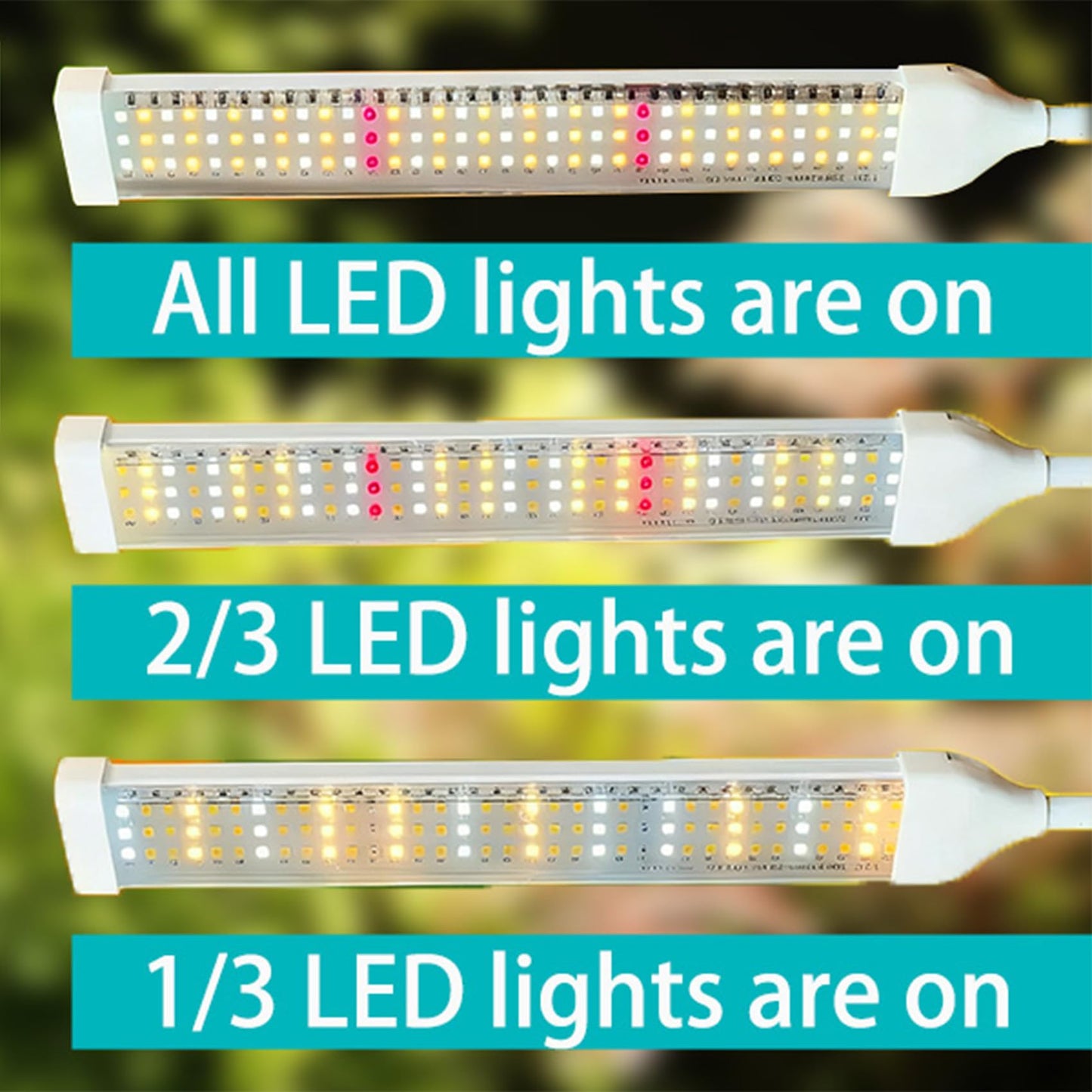 Secefeao 210 LED Grow Lights for Indoor Plants Full Spectrum, LED Plant Light with Stand, Adjustable Height, Plant Grow Lights with Auto 4/8/12/H Timer for Indoor Tall Plants.
