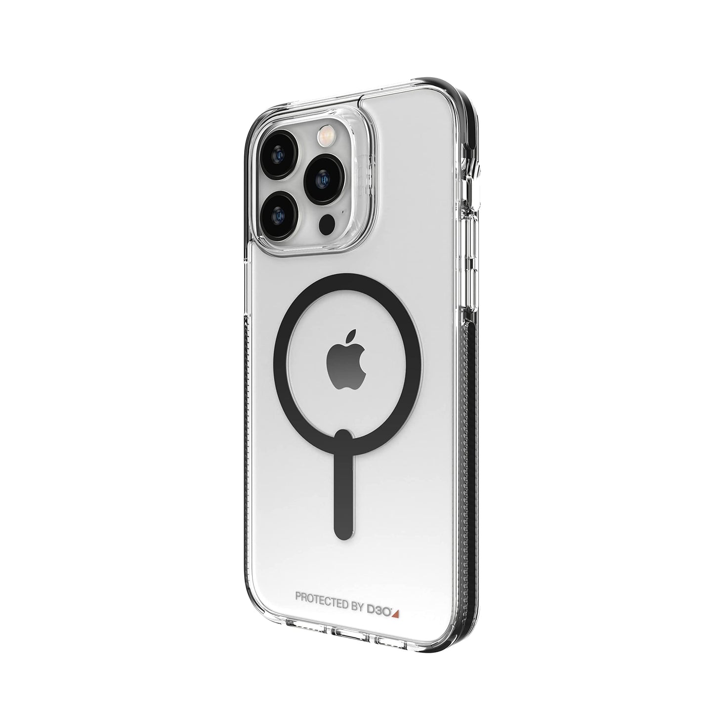 ZAGG Gear4 Santa Cruz Snap Case Apple iPhone 14 Pro Max, D30 Drop Protection Up to (13ft│4m), Wireless Charging Compatible, Reinforced Top, Bottom & Edges - Black
