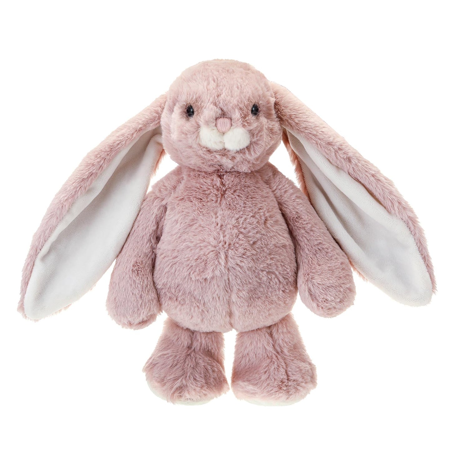 DILLY DUDU Pink Bunny Rabbit Stuffed Animal Plush Toy Best Gifts 10-Inch(L)