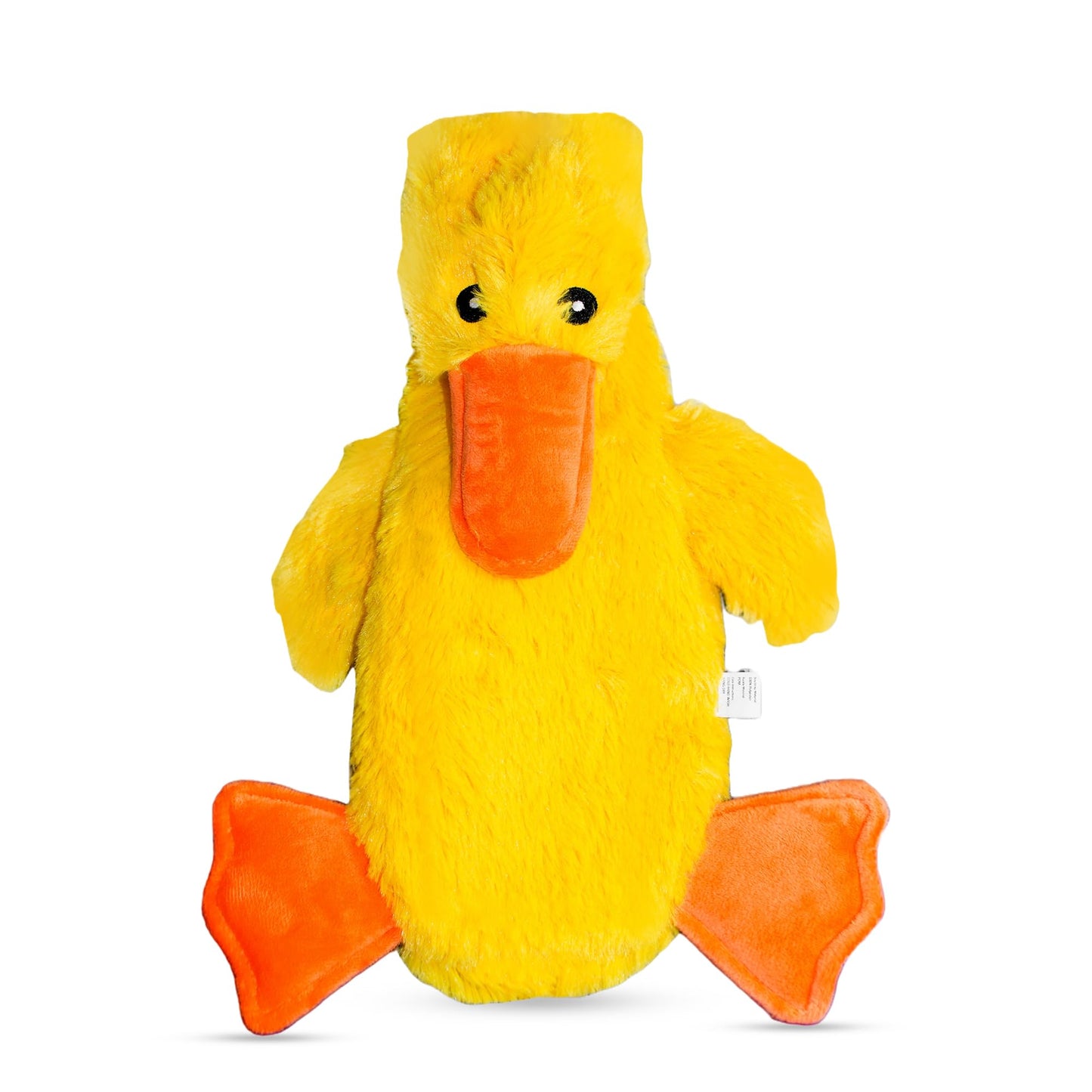FGA MARKETPLACE Duck Flat NO Stuffing NO Squeak Plush Dog Toy, Funny Style Will Entertain Your Pet for Hours, Recommended for Small and Medium Dog 21 INCH Long