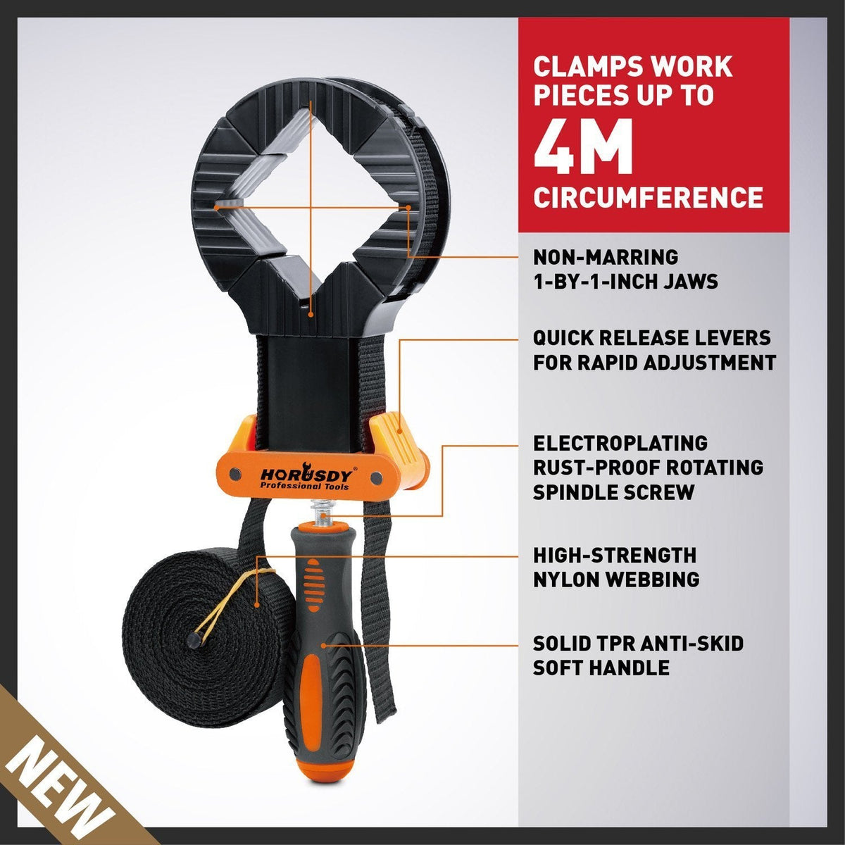 4 Piece Band Clamp