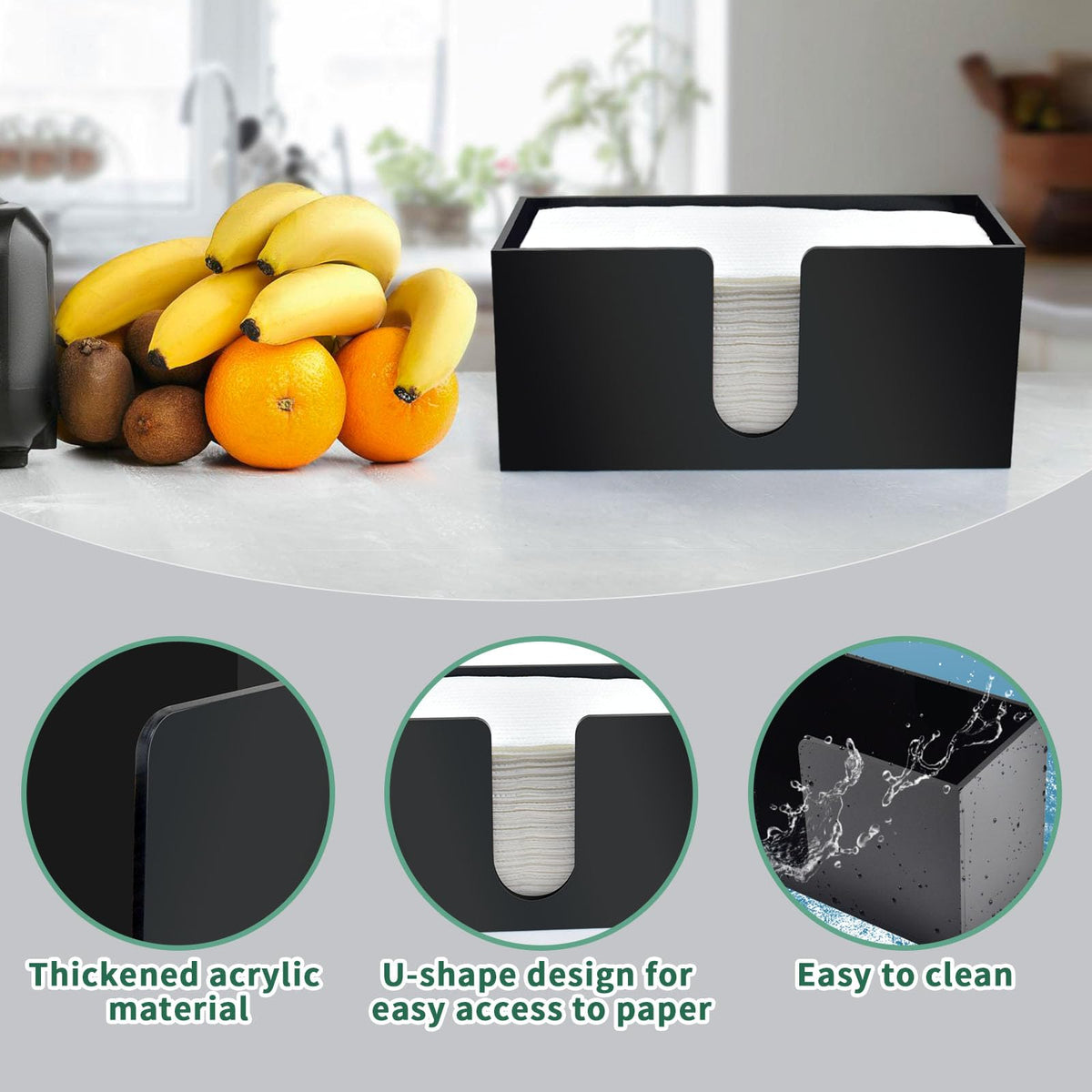 Paper Towel Holder Countertop (2 Count)