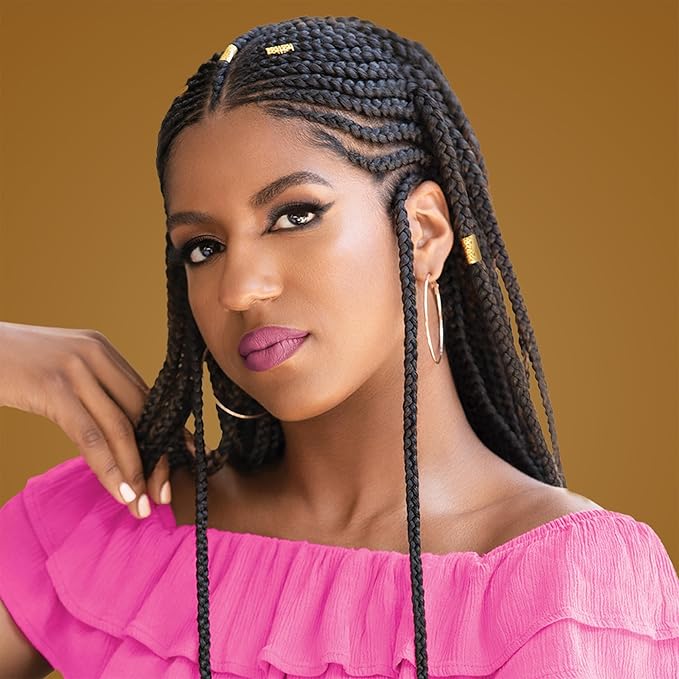African Pride Black Castor Miracle Extra Hold Braid, Loc, Twist Gel (3 Pack) - Braiding Hair Gel, Edge Control & Tames Frizz, No Flake | Natural Ingredients, Black Castor & Coconut Oil | 12oz