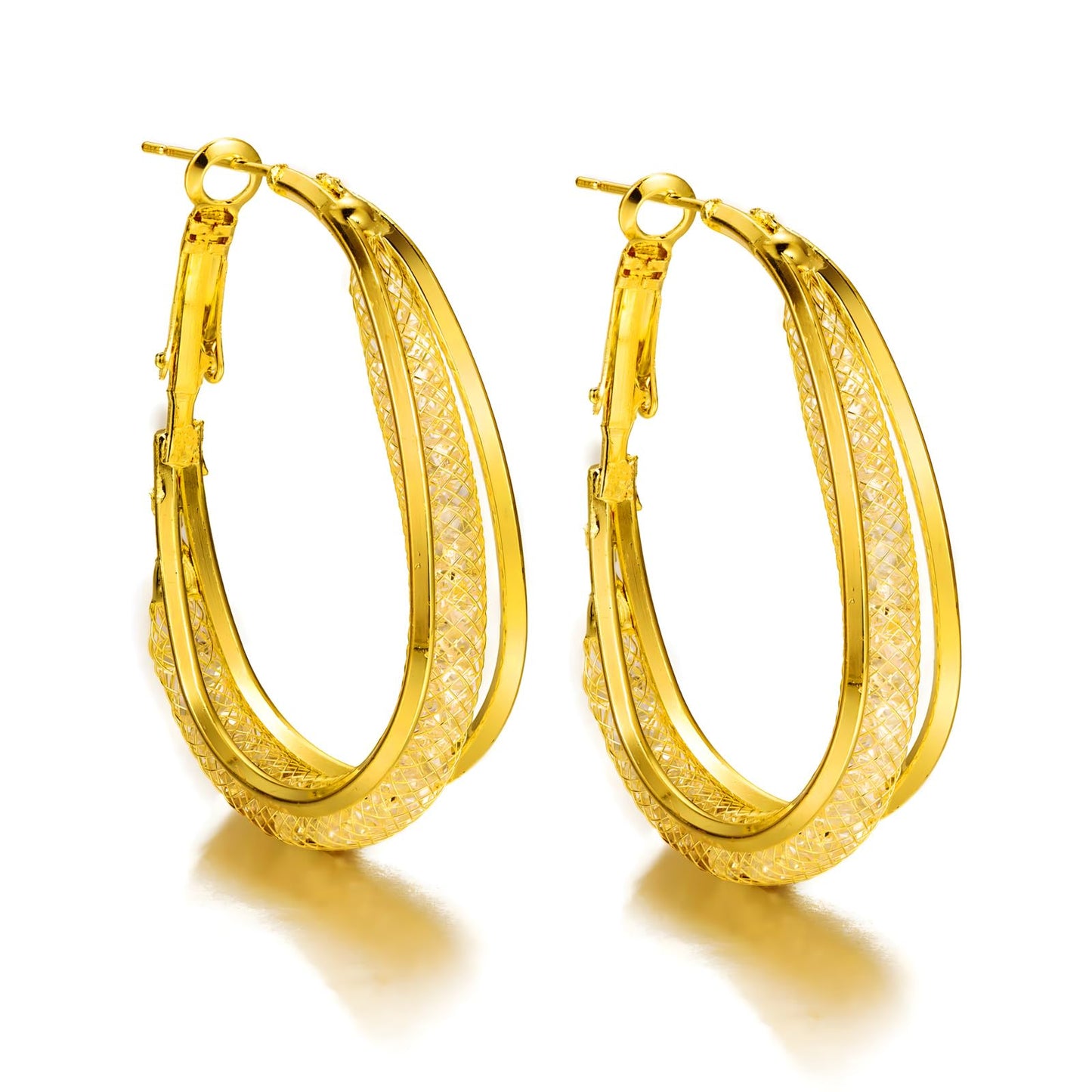 Lymphatic Earrings (Gold)