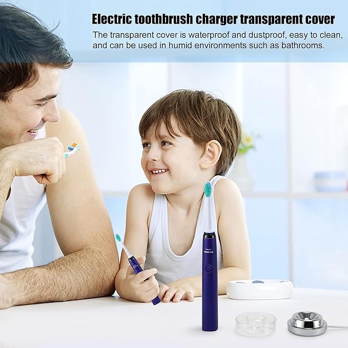 Electric Toothbrush Replacement Charger Base Compatible with Philips Sonicare HX9300 HX9900 Series Inductive Charging Base Portable Waterproof Power Cord Environmental ABS for Travel