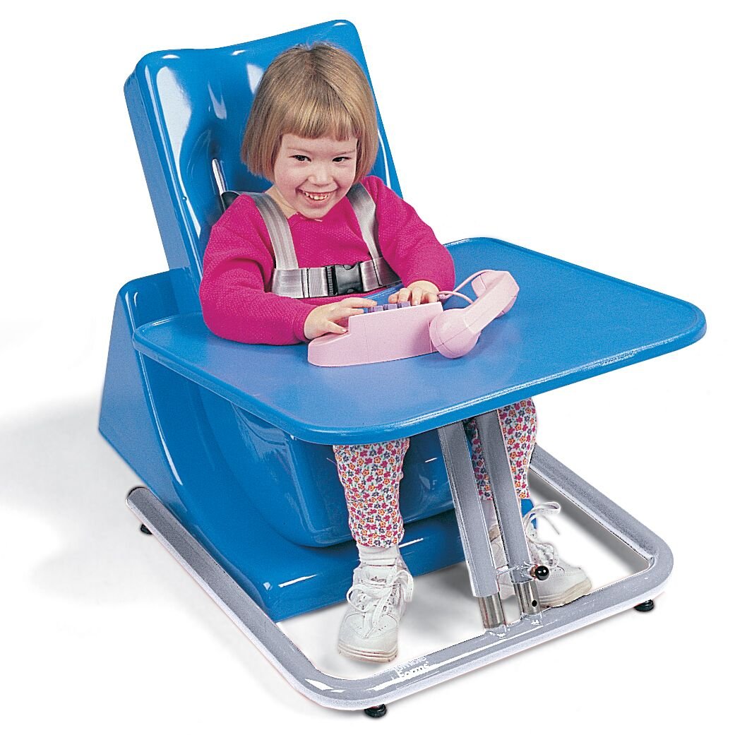 TumbleForms Tray for Feeder Seat Systems, Fits Small/Medium/Large Feeder, Large Surface, Pediatric/Child Trays, Purple