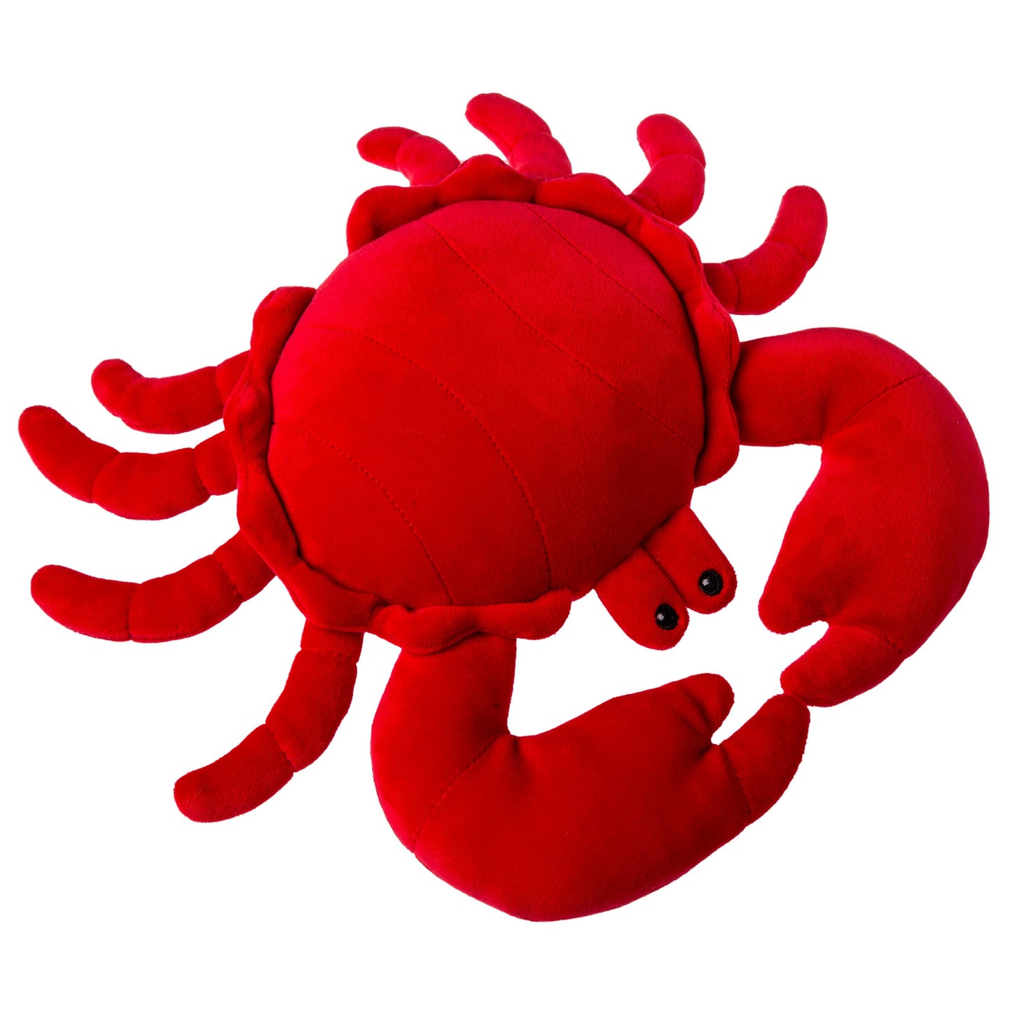 Mary Meyer Stuffed Animal Smootheez Pillow-Soft Toy, 8-Inches, Red Crab