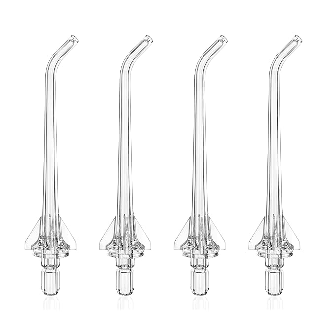 Replacement Head for AquaSonic Aqua Flosser, Water Flosser Replacement Tips Oral Irrigator Jet Tips,Only Compatible AquaSonic Aqua Water Flosser(4 Classic Jet Tips)