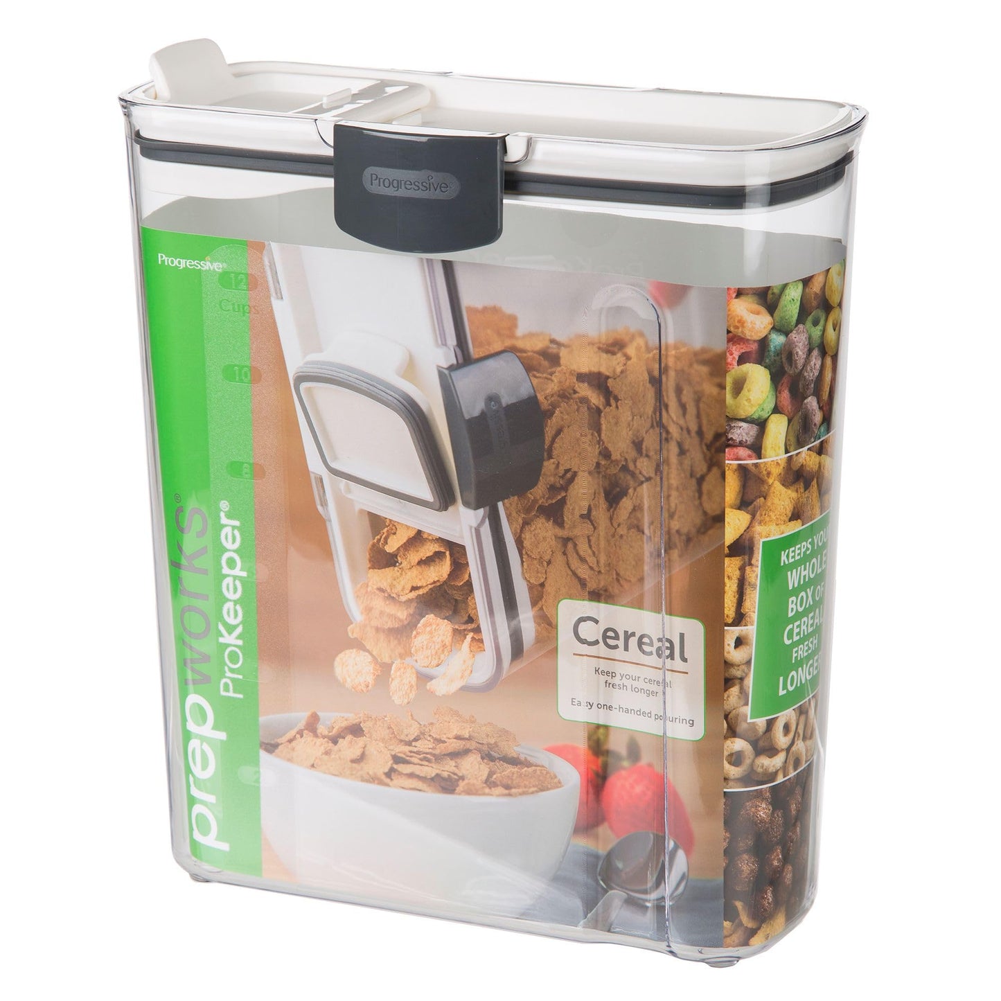 ProKeeper Cereal Keeper, 3-Quart, Airtight Seal, BPA-Free Plastic Storage Container