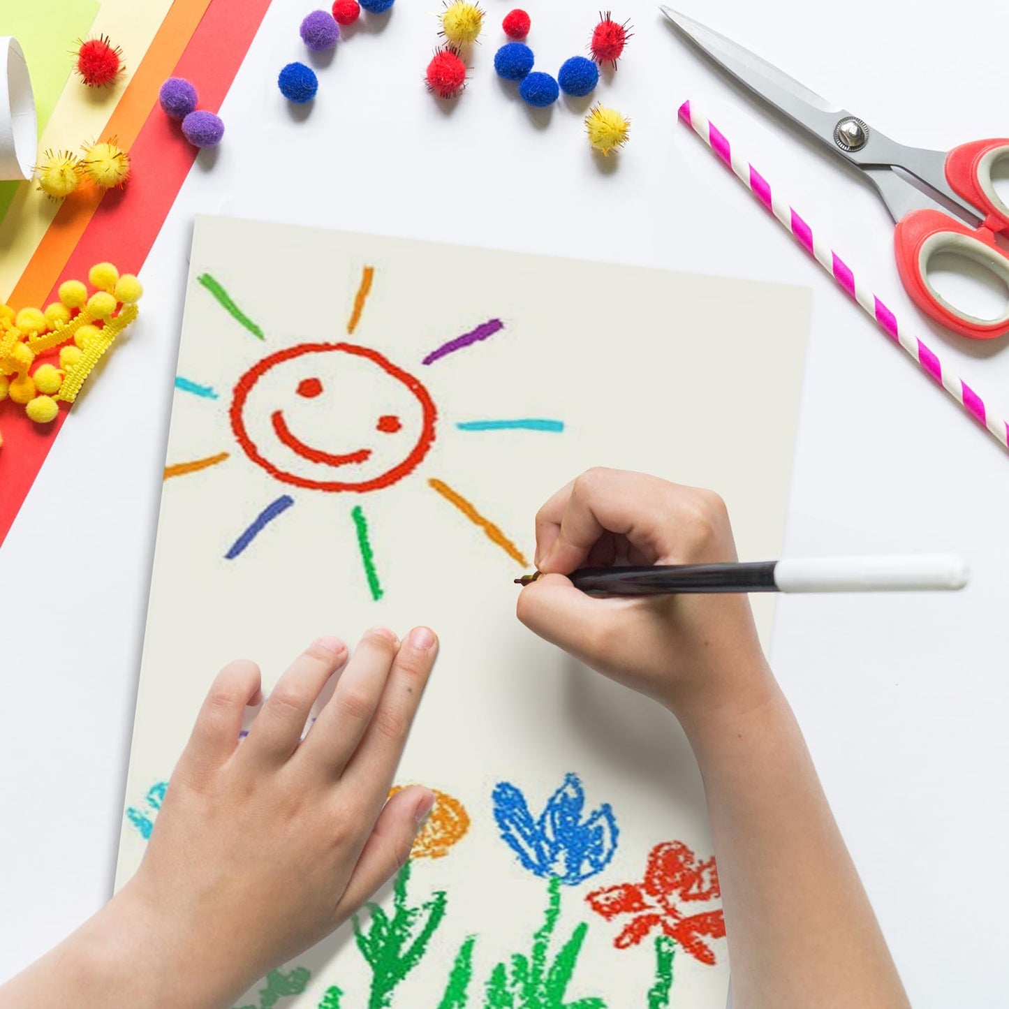 suituts 12 Pack Note Pads 8.5X11 Inch Memo Pads, Scratch Pad, Paper Pads, Writing Pads Bulk for Drawing Sketching, Letter Size (Each Pad 50 Sheet)