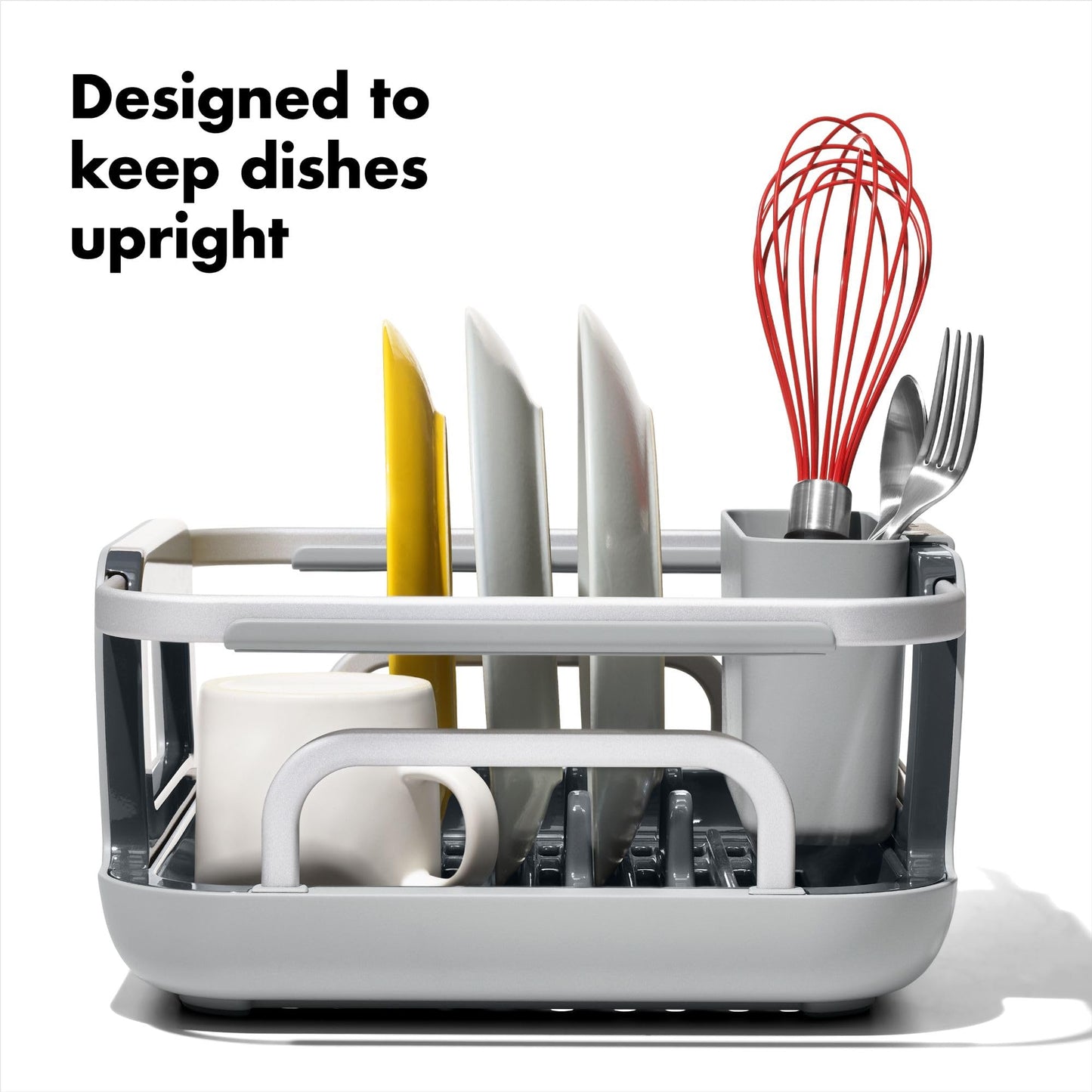 OXO Good Grips Extendable Over-The-Sink Aluminum Drying Dish Rack