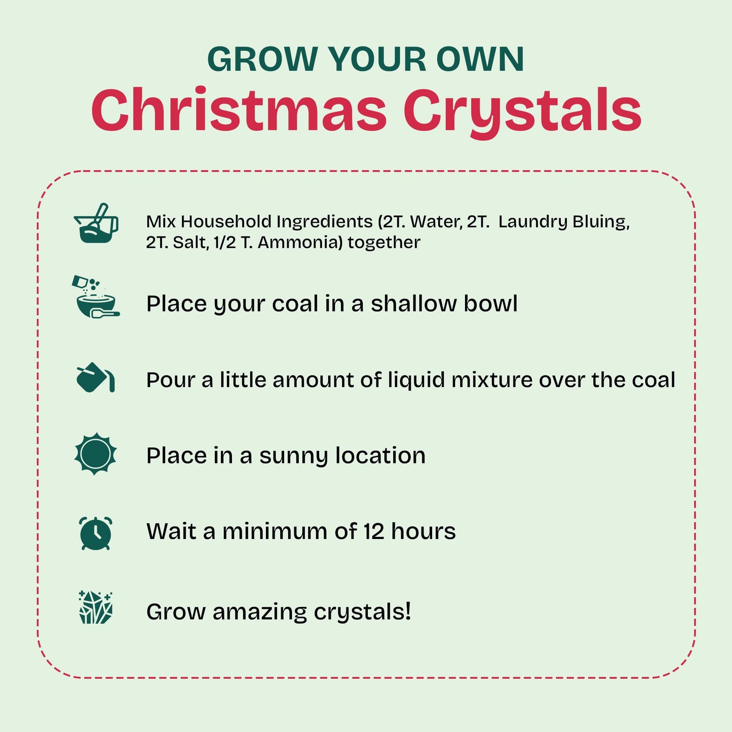 Lump of Coal Christmas Stocking Stuffer – Approximately 2.5 oz Real Coal in Burlap Bag – Gag Gift with Snowflake Crystal Growing Experiment – STEM Learning Experiment for All - Bag of Coal Gag Gift