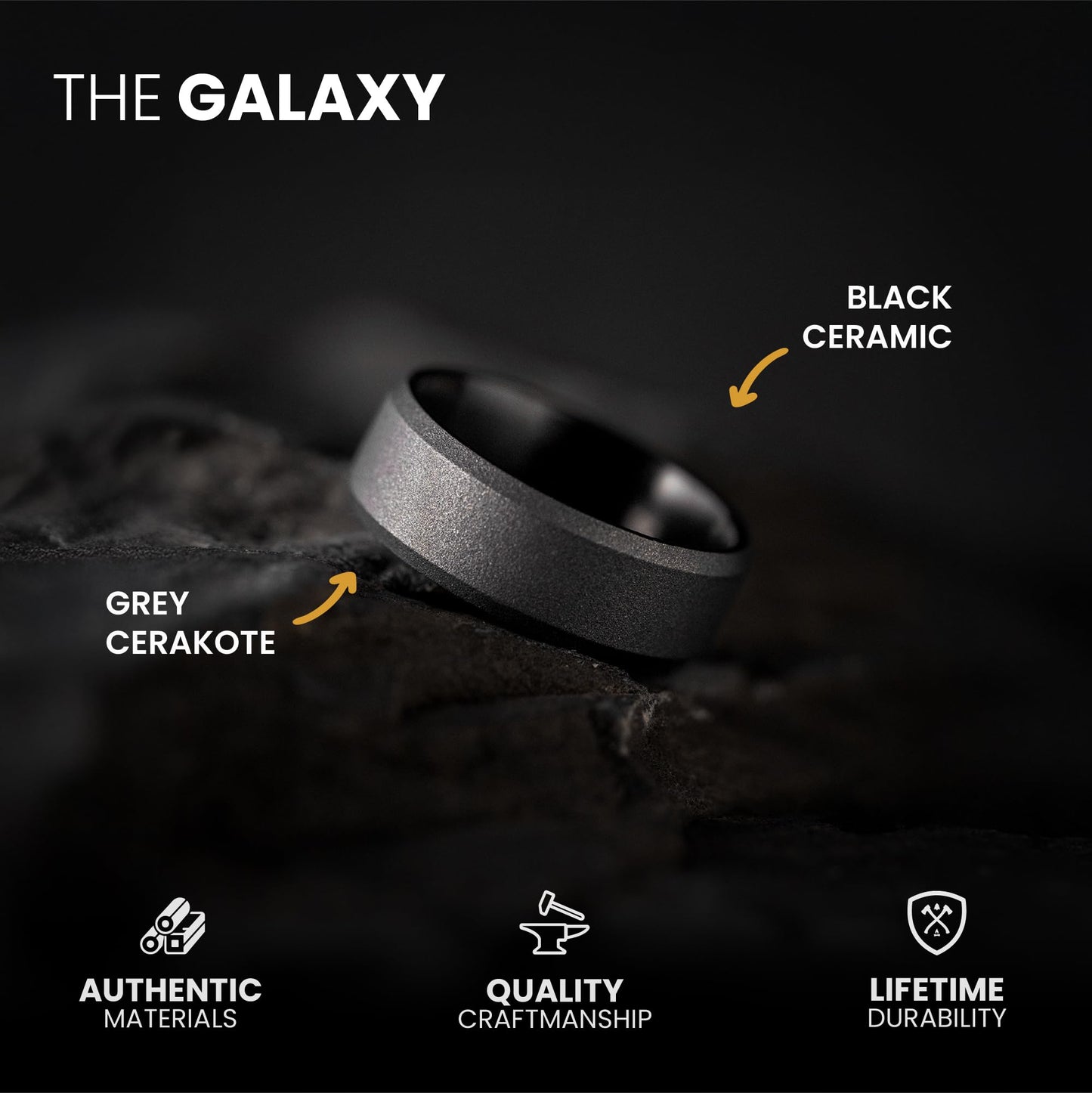 Manly Bands The Galaxy - Size 7