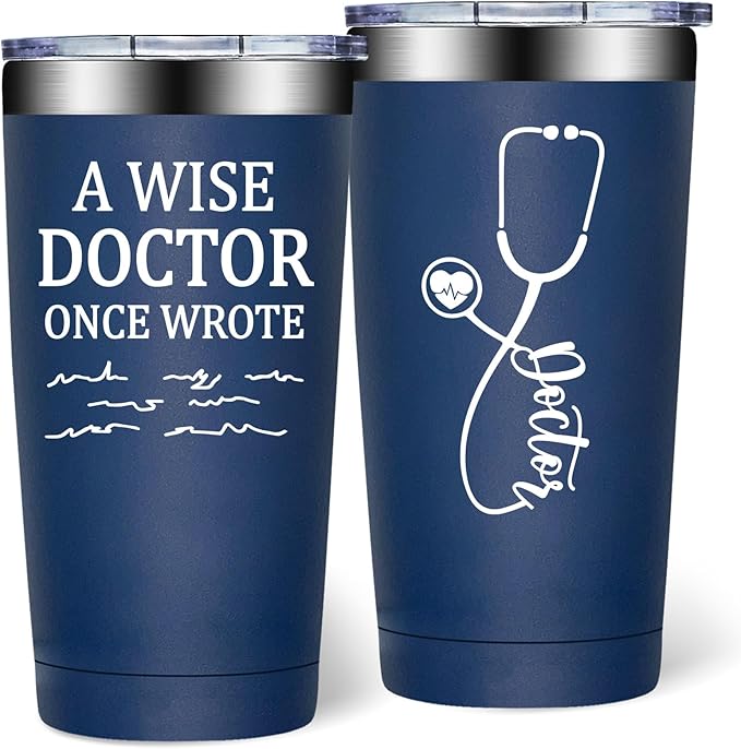 Doctor Gifts for Men Women - Doctor Appreciation Gifts - Doctors Day, Graduation Gift for Doctors, Dr - 20oz Tumbler