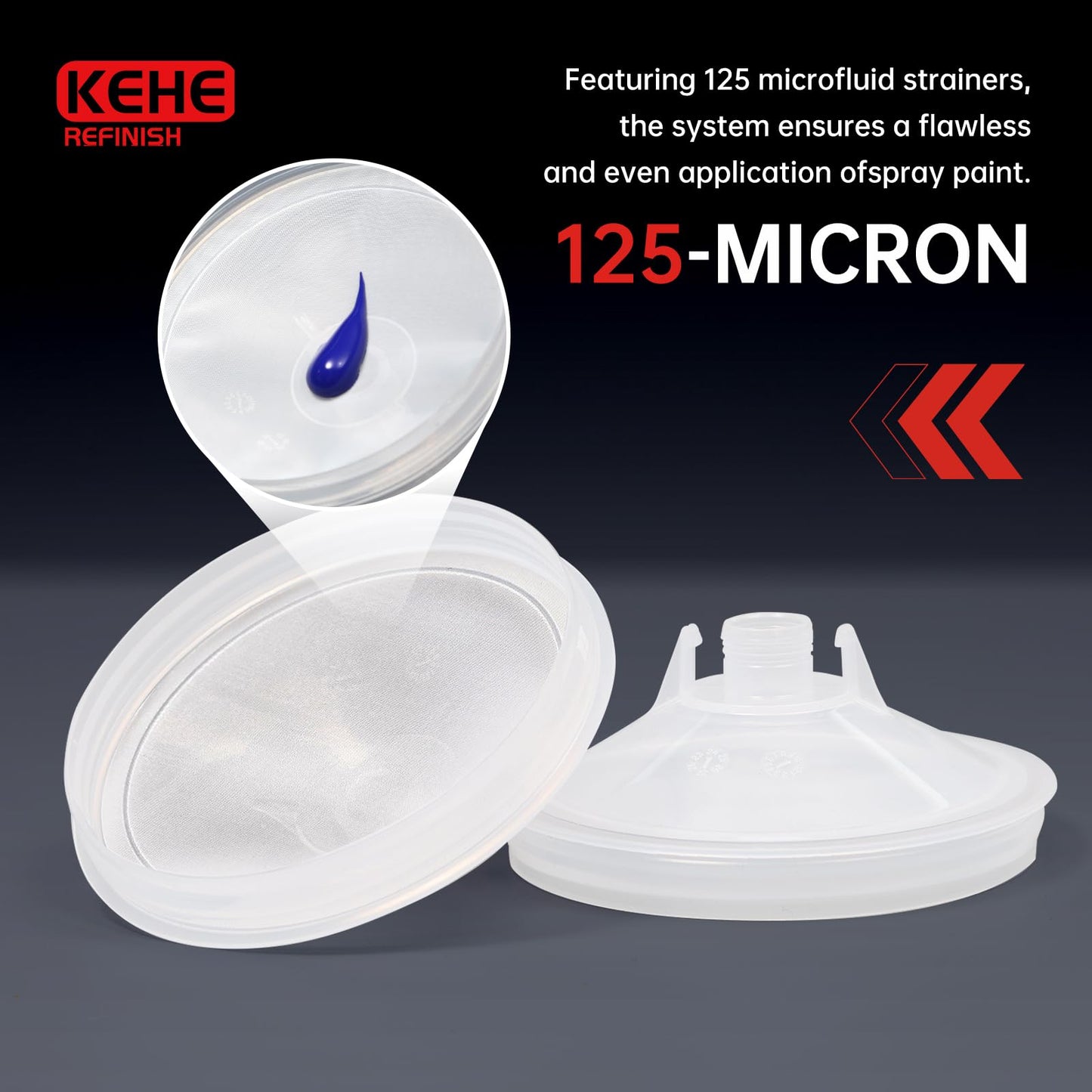 Disposable Paint Cups for Spray Gun,Mixing Cups 12 Ounce (350ml) Kit with 50 Liners and Lids with Strainer System for HVLP&LVLP,2 Hard Cups with Retainer Ring,20 Plugs,3 Caps,2 Adapters,1 Wash Bottle
