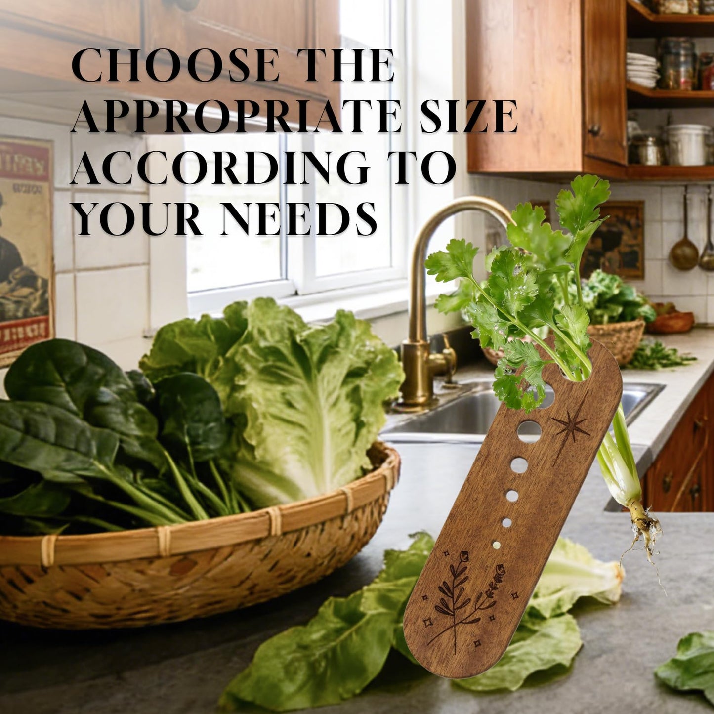 Wooden Vegetable Leaf Separator Herb Stripper,Essential Herb Stripper Tool, Fun Kitchen Gadgets for Home & Chef Use, Exquisite Kitchen Gift Supplies