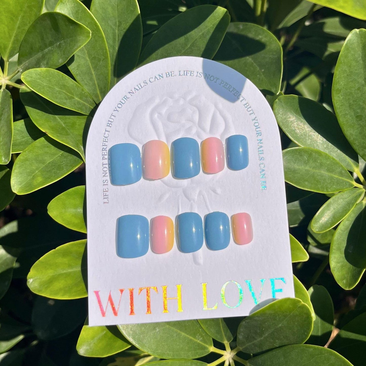 Press On Nails Packaging Kit and Nail Charms Bundle