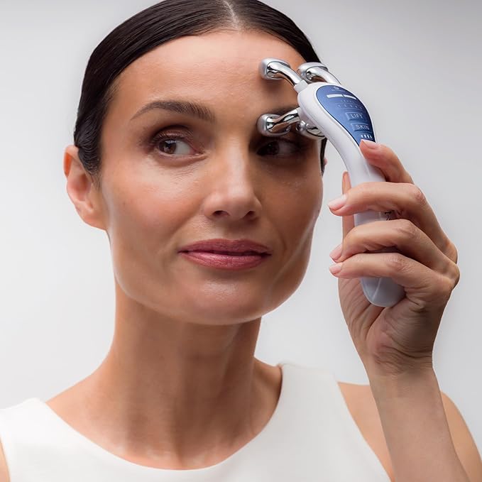 bt-Sculpt GEN2, Microcurrent Facial Lifting, Sculpting, and Firming with Proprietary Kinesthetic Lifting for Home use (White)