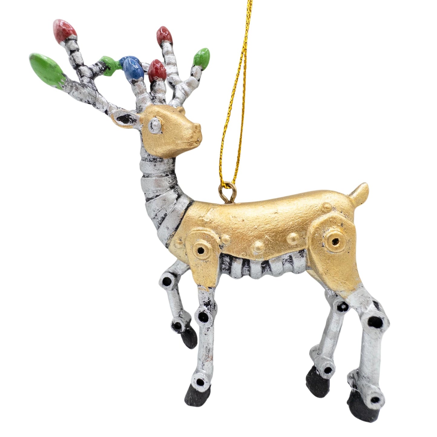 Reindeer Robot Christmas Tree Ornament