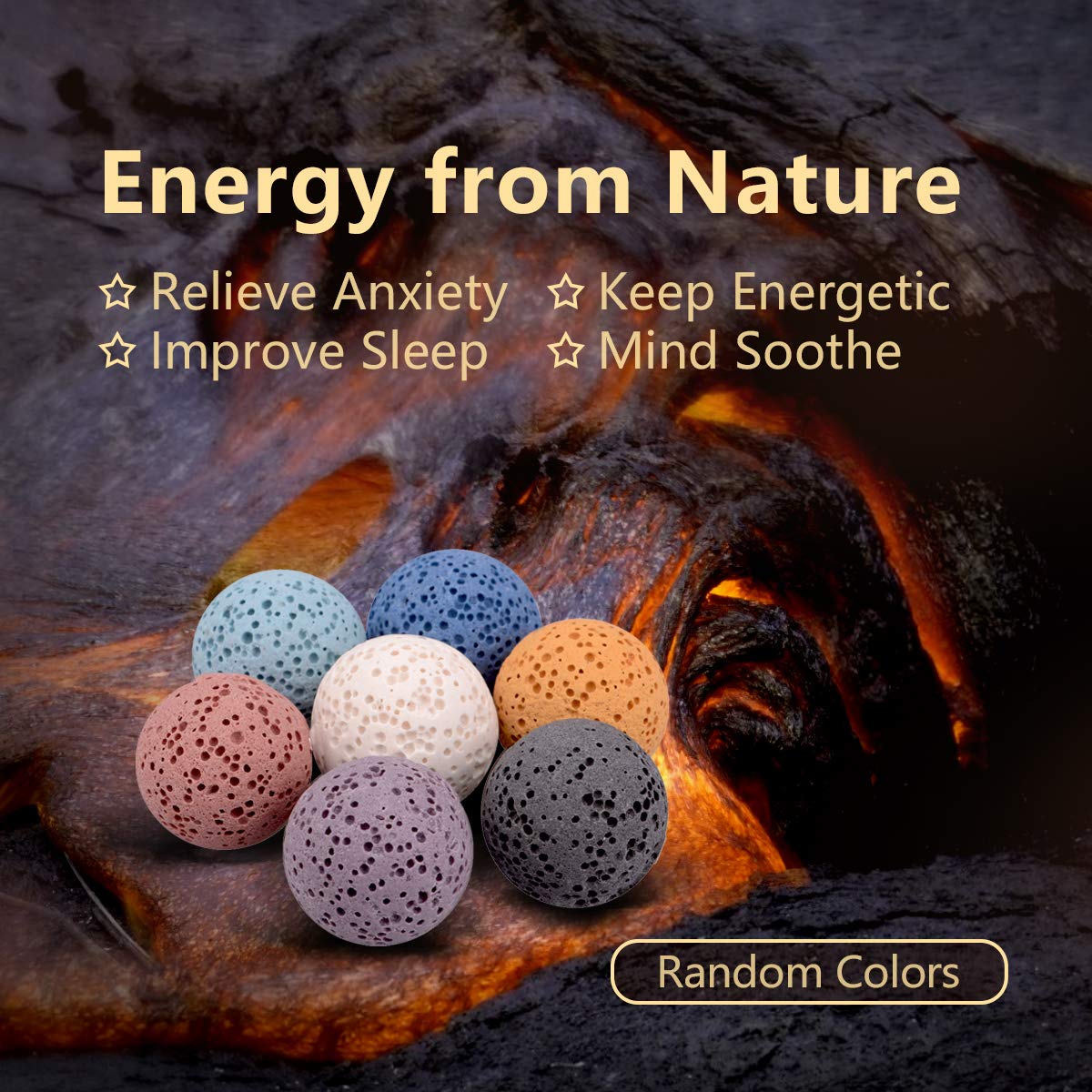 INFUSEU Elephant Gifts for Women Essential Oil Necklace Aromatherapy Pendant Scent Diffuser Lava Rock Stone Stash Cage
