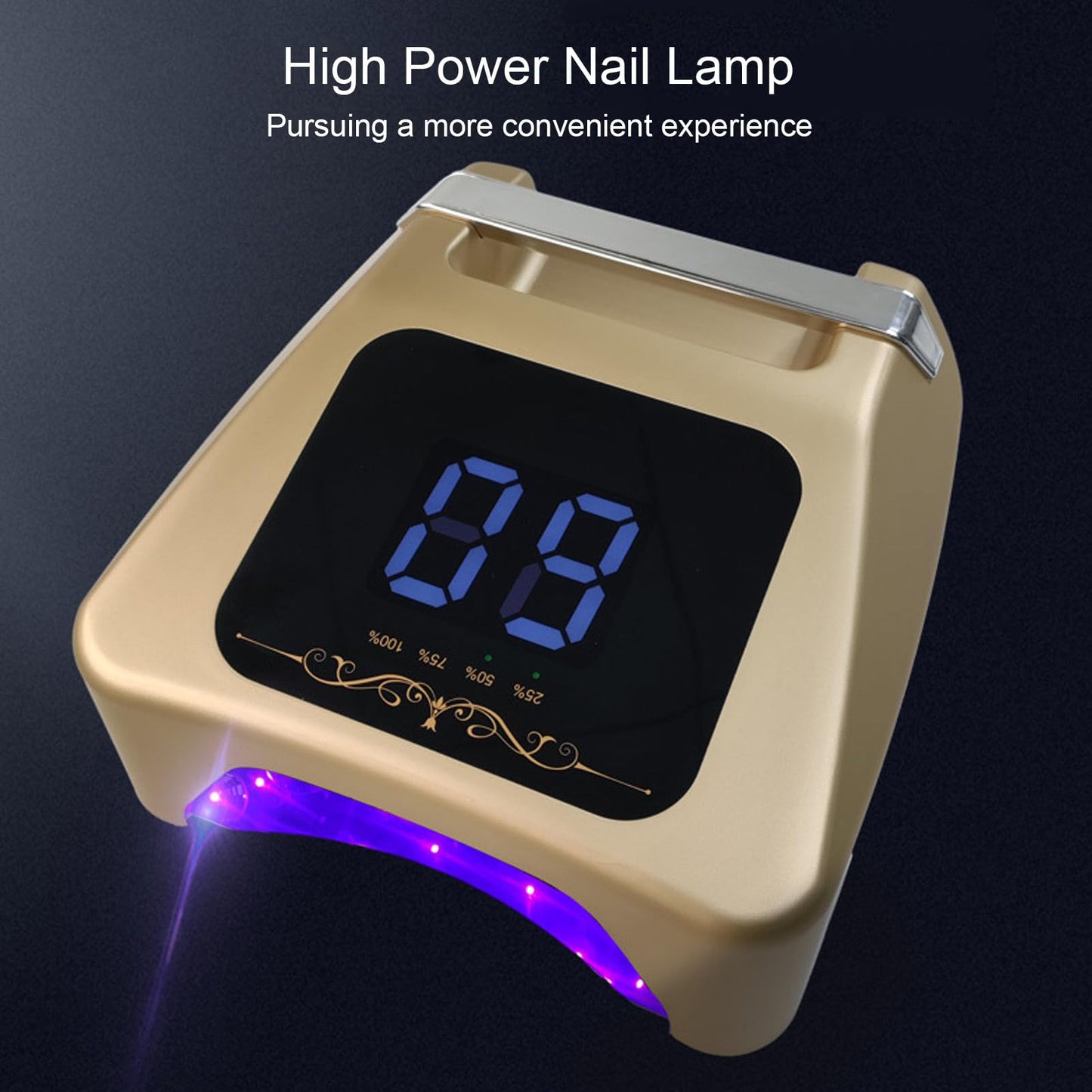U V LED Nail Lamp Gel Light with 4 Timers Nail Dryer for Gel Polish Nail Light 36Pcs Lamp Beads and Automatic Sensorg for Salon and Home