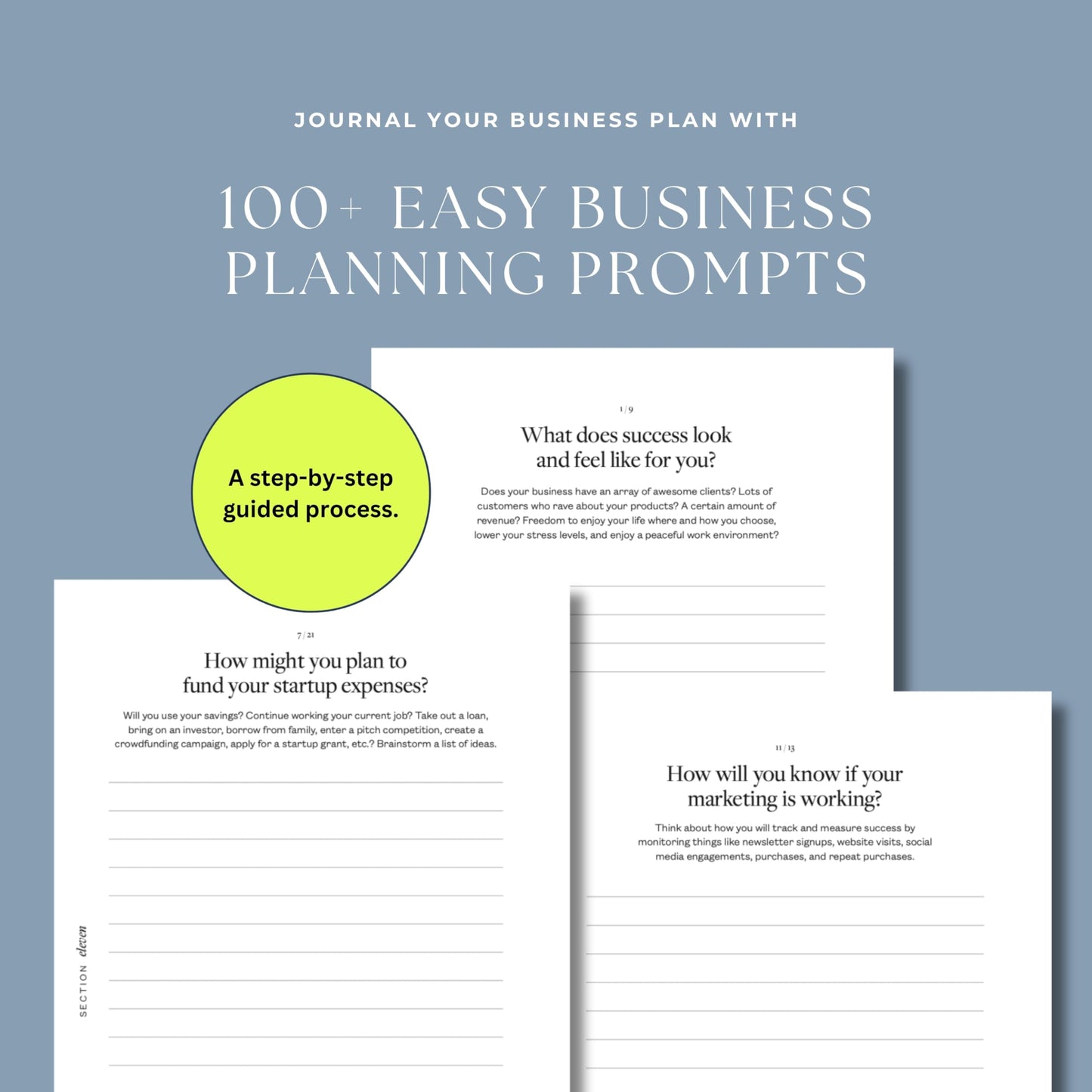 Bedside Business Plan - Start Your Business Today, 2026 Guided Journal, Goal Setting & Planning – Step-by-Step Guide for New Entrepreneurs - Empowering Planner Gifts for Women & Men