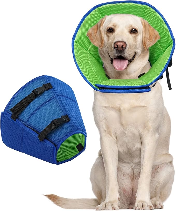 LETSQK Dog Cone Collar After Surgery, Soft Cone for Dogs to Stop Licking