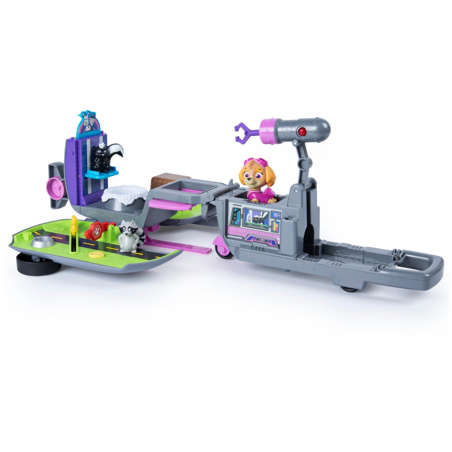 Paw Patrol, Skye’s Ride N Rescue, 2-in-1 Transforming Playset and Helicopter, for Kids Aged 3 and Up