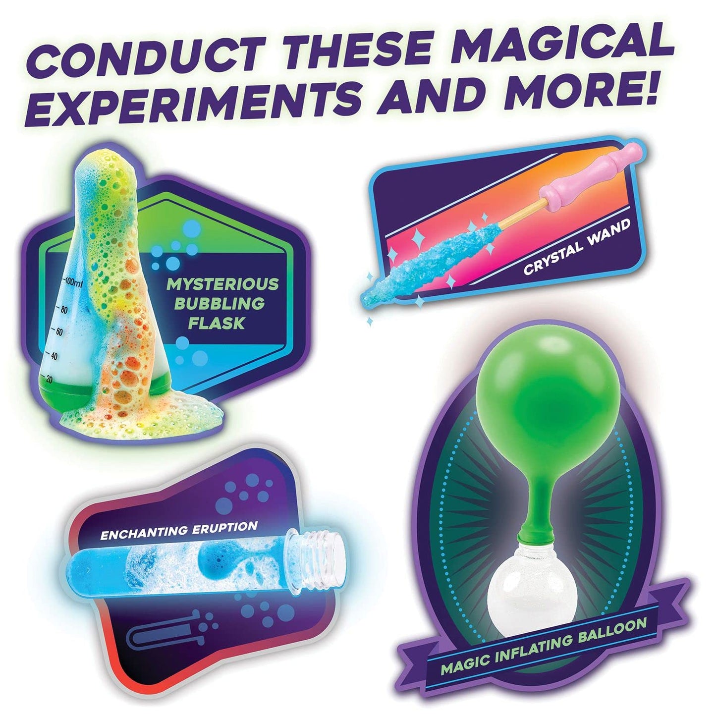 MindWare Junior Science Academy: Magic Potion Science Chemistry Set – 5 Amazing Beginning Kids Science Experiments for Kids Ages 4 & Up – Fun Science Lessons for Home or School