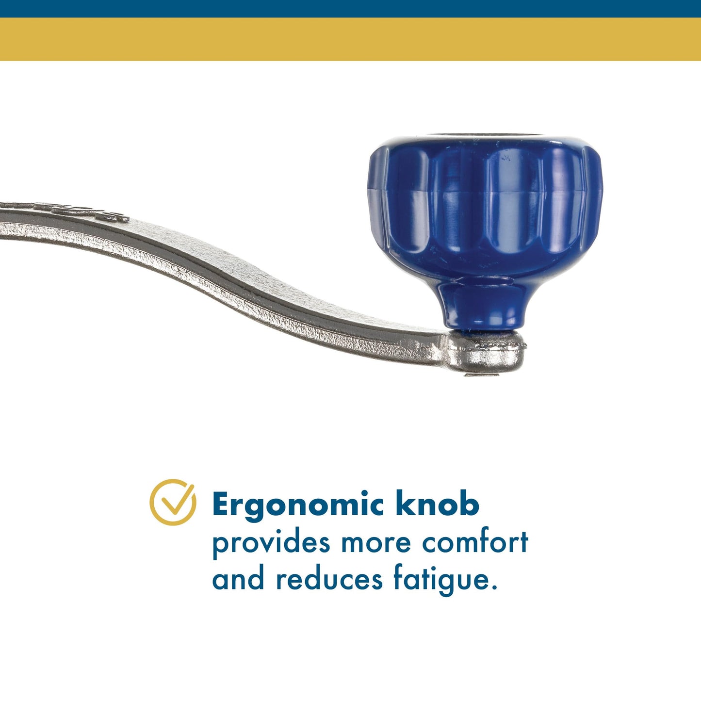 EDLUND #1 Edvantage Manual Can Opener – Improved Commercial Can Opener with Reinforced Gear, 4-Sided Blade, Easy to Maintain, and Made in USA