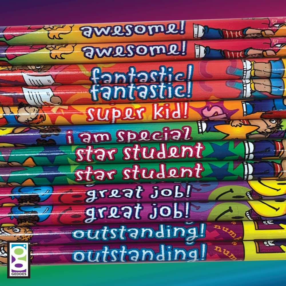 Raymond Geddes Incentive Number 2 Pencils For Kids (Pack of 144)