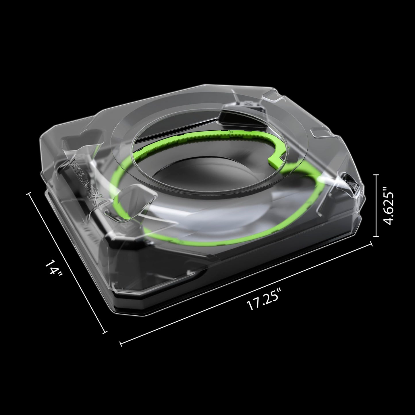 Beyblade X Xtreme Battle Set with Beystadium Arena Featuring X-Celerator Rail, 2 Right-Spinning Top Toys, 2 Launchers, Toys for Boys and Girls, 8+