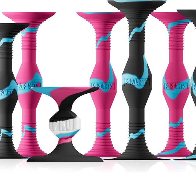 Popdarts PRO Pack Game Set (Rizzle) - Indoor, Outdoor Suction Cup Throwing Game - Competition with a POP