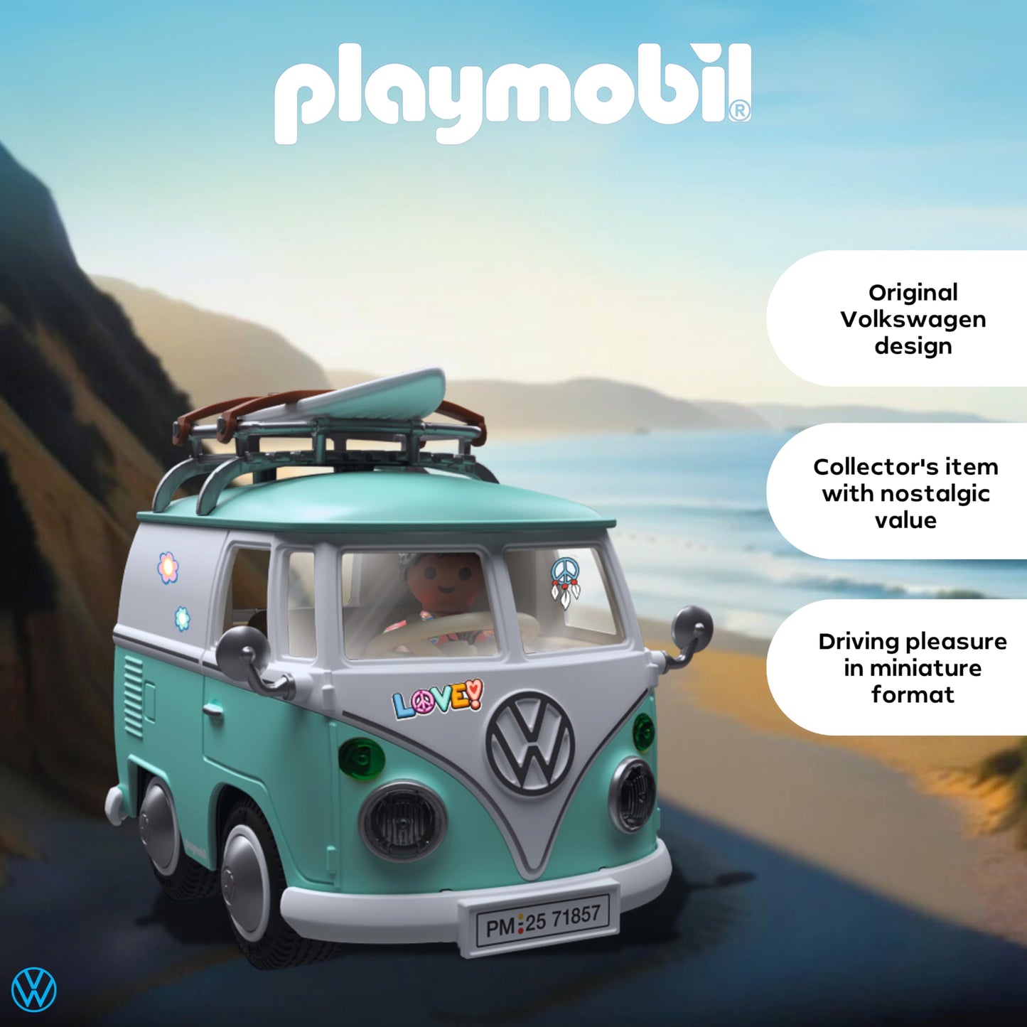 Playmobil X Volkswagen T1 Camper