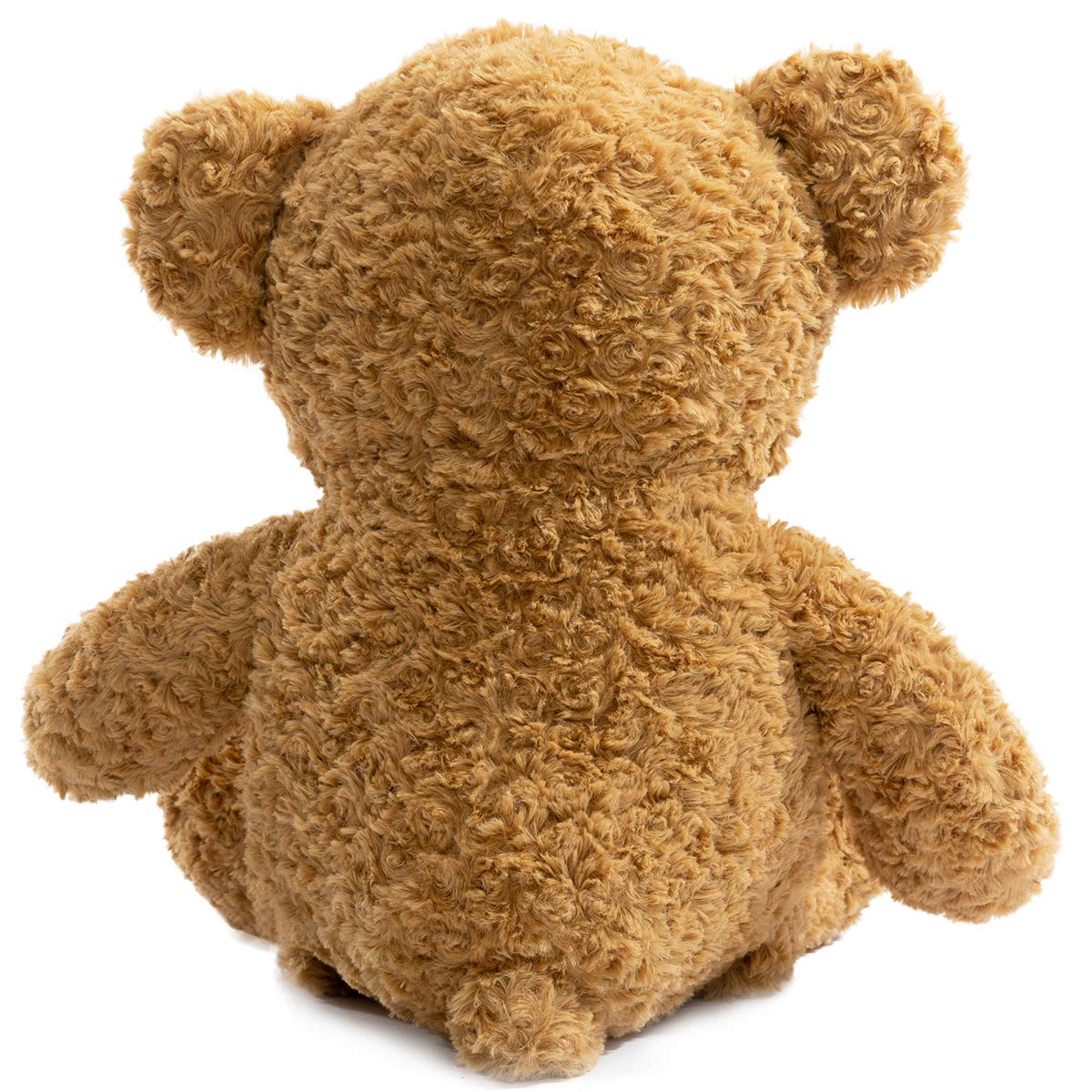 BEJOY Teddy Bear Stuffed Animal Plush Bear with Red Bow and Hearts Holiday Toy Gift 24 inches Brown