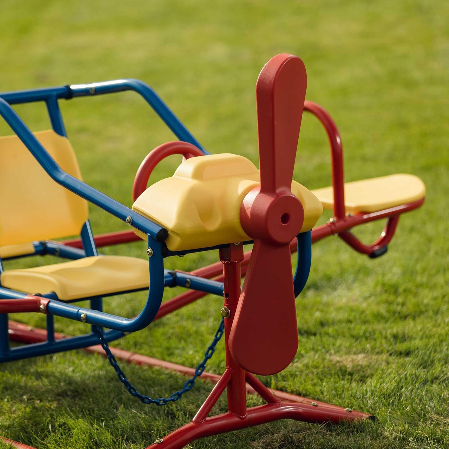 Lifetime Ace Flyer Airplane Teeter Totter - Primary Colors (151110)