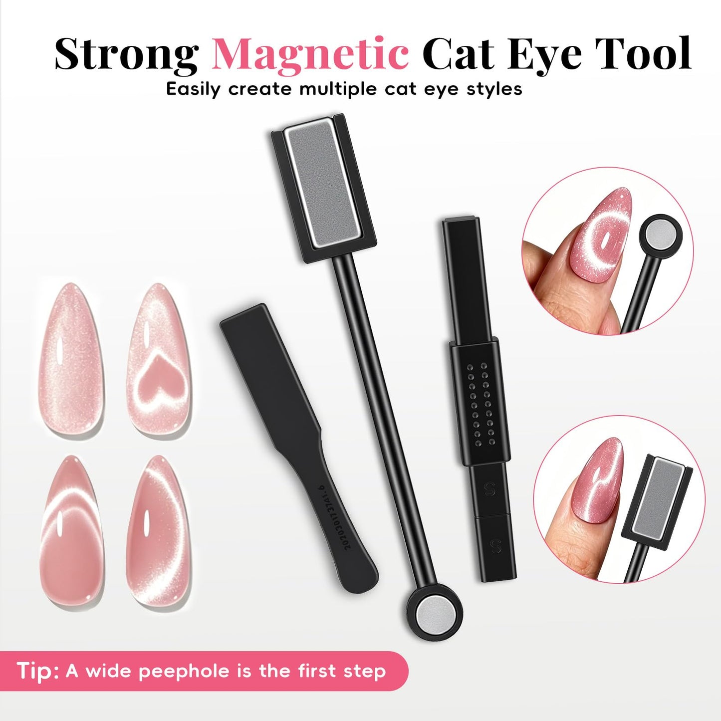 GricelnSV Cat Eye Magnet Set: 14 PCS for nails