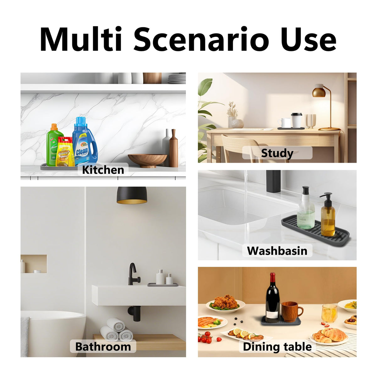 Silicone Sponge Holder (2 Count)