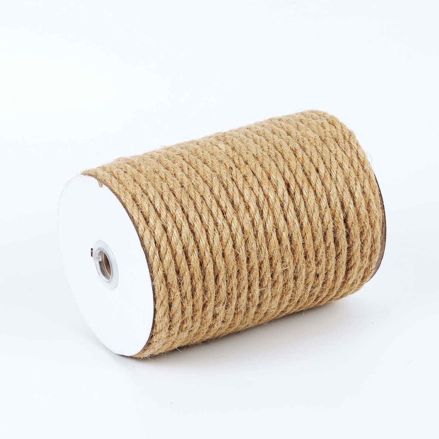 Radix Rope Natural Jute Twine, 8MM x 100FT Jute Rope Roll, Heavy Duty Thick Twine for Cat Scratching Post, Bundling, Gardening and DIY Crafts