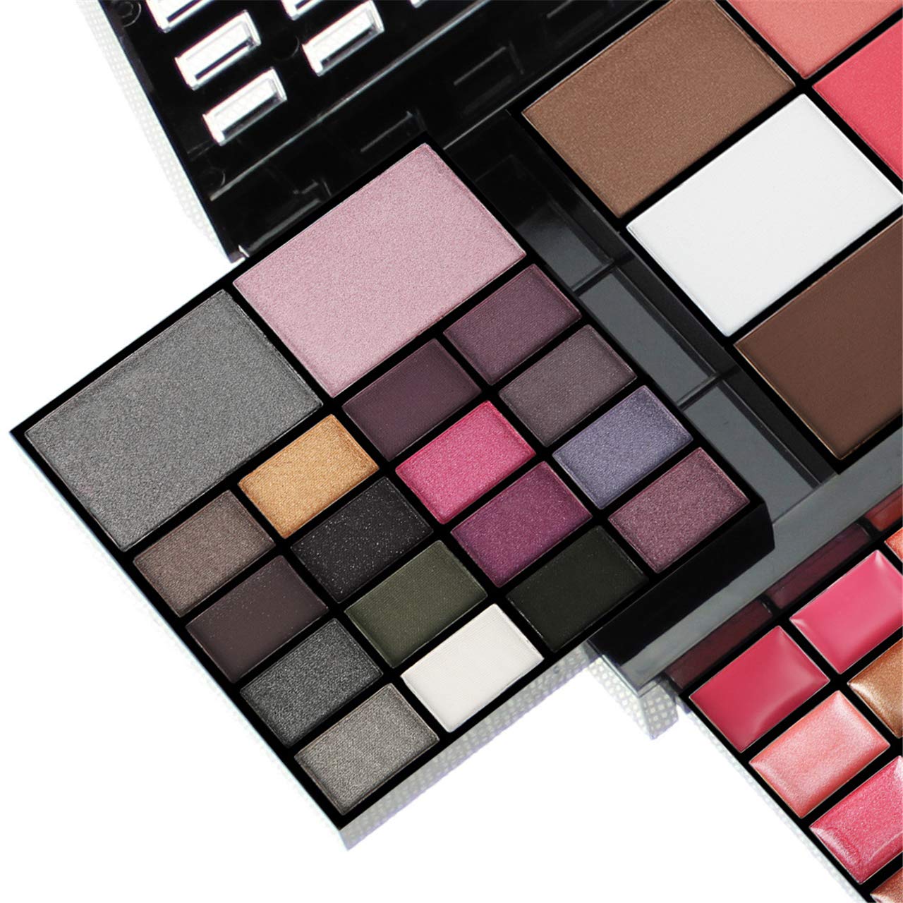 All in One Makeup Kit for Women Full Kit Girls Makeup Gift Sets Xmas Essential Bundle Include Eyeshadow Palette Lipstick Blush Concealer Eyeliner Mascara Foundation Brush Eyebrow Pencil