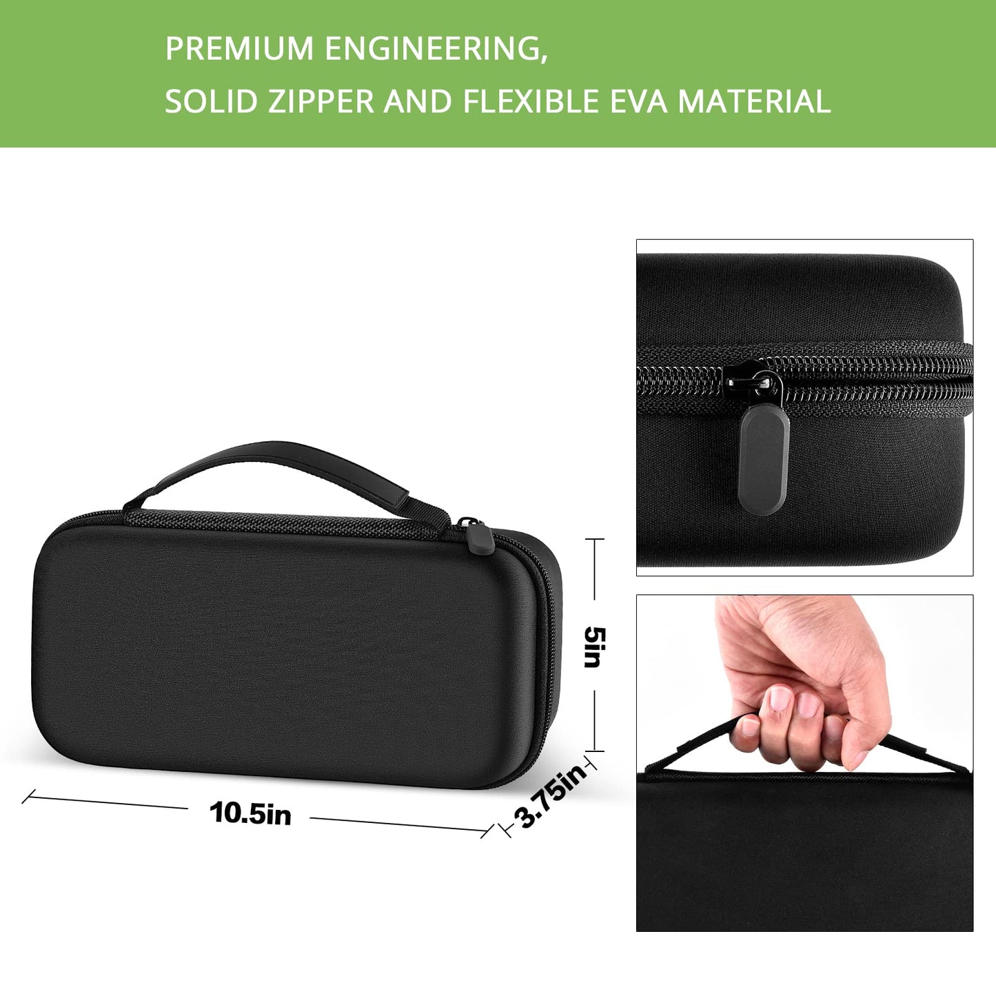 ALKOO Premium 900+ Trading Card Carrying Case - Hard Shell TCG Travel Storage Bag with Dividers & Shoulder Strap - Holds 900+ Sleeved Cards or Deck Boxes - Compatible with MTG & Sports Cards