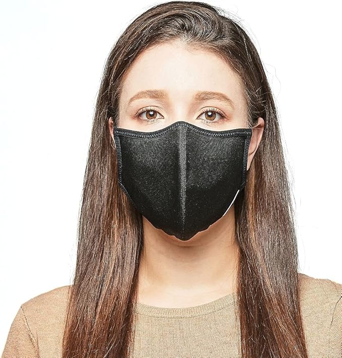 Shero Reusable Copper Infused Face Mask With Nose Wire, Washable, Breathable and Adjustable