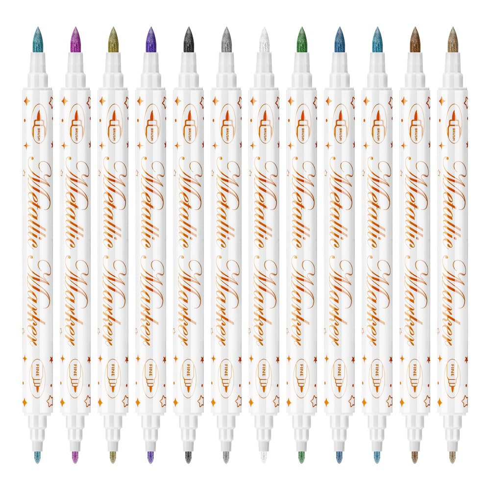 12 Color 3D Nail Art Pens Set,3
