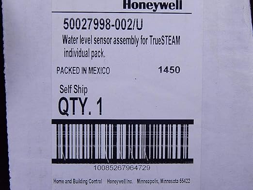 Honeywell 50027998-002/U Water Level Sensor Assembly for True Steam Humidifier